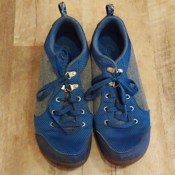 Blue Chacos sneakers